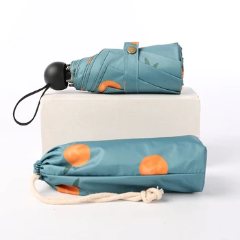 Ultra Light Small Mini Portable Five Folding Pocket Umbrella Female Sunscreen Anti-ultraviolet Sunny Rain Sun Umbrella DD80YS
Ultra Light Small Mini Portable Five Folding Pocket Umbrella Female Sunscreen Anti-ultraviolet Sunny Rain Sun Umbrella DD80YS