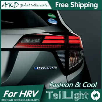 AKD Car Styling for Honda HRV Tail Lights 2014-2016 Vezel LED Tail Light Aurion Rear Lamp DRL+Brake+Park+Signal
AKD Car Styling for Honda HRV Tail Lights 2014-2016 Vezel LED Tail Light Aurion Rear Lamp DRL+Brake+Park+Signal