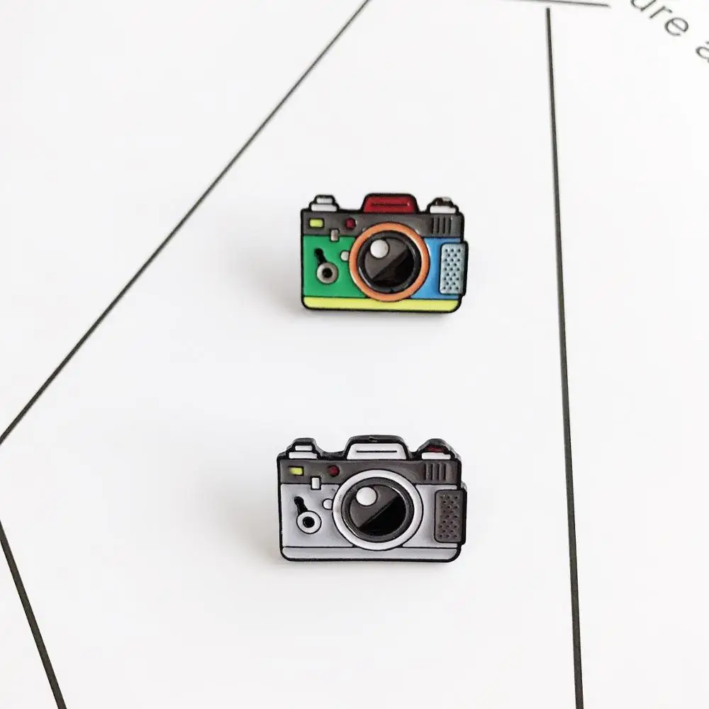 Cartoon Camera Enamel Brooches Women Men Unisex Lapel Badge Pin Clothing Accessories Jewelry Friends Family Xmas Gifts Charm
Cartoon Camera Enamel Brooches Women Men Unisex Lapel Badge Pin Clothing Accessories Jewelry Friends Family Xmas Gifts Charm