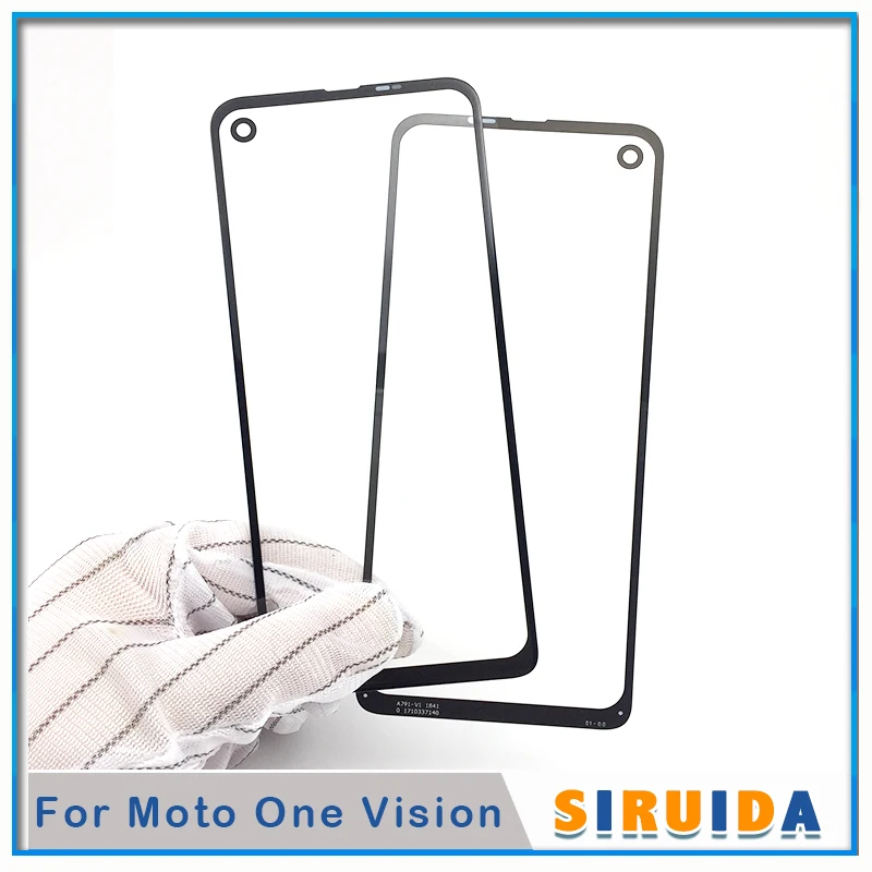 10pcs/lot LCD Screen Front Touch Screen Outer Glass Outer Lens For Motorola Moto One Vision P50 XT1970 Replacement Repairing
10pcs/lot LCD Screen Front Touch Screen Outer Glass Outer Lens For Motorola Moto One Vision P50 XT1970 Replacement Repairing
