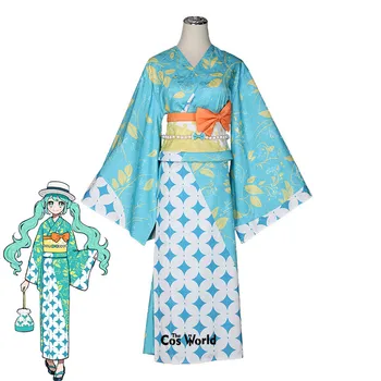 MUSICCAFE Vocaloid Hatsune Miku Summer Yukata Kimono Dress Outfit Cosplay Costumes
MUSICCAFE Vocaloid Hatsune Miku Summer Yukata Kimono Dress Outfit Cosplay Costumes