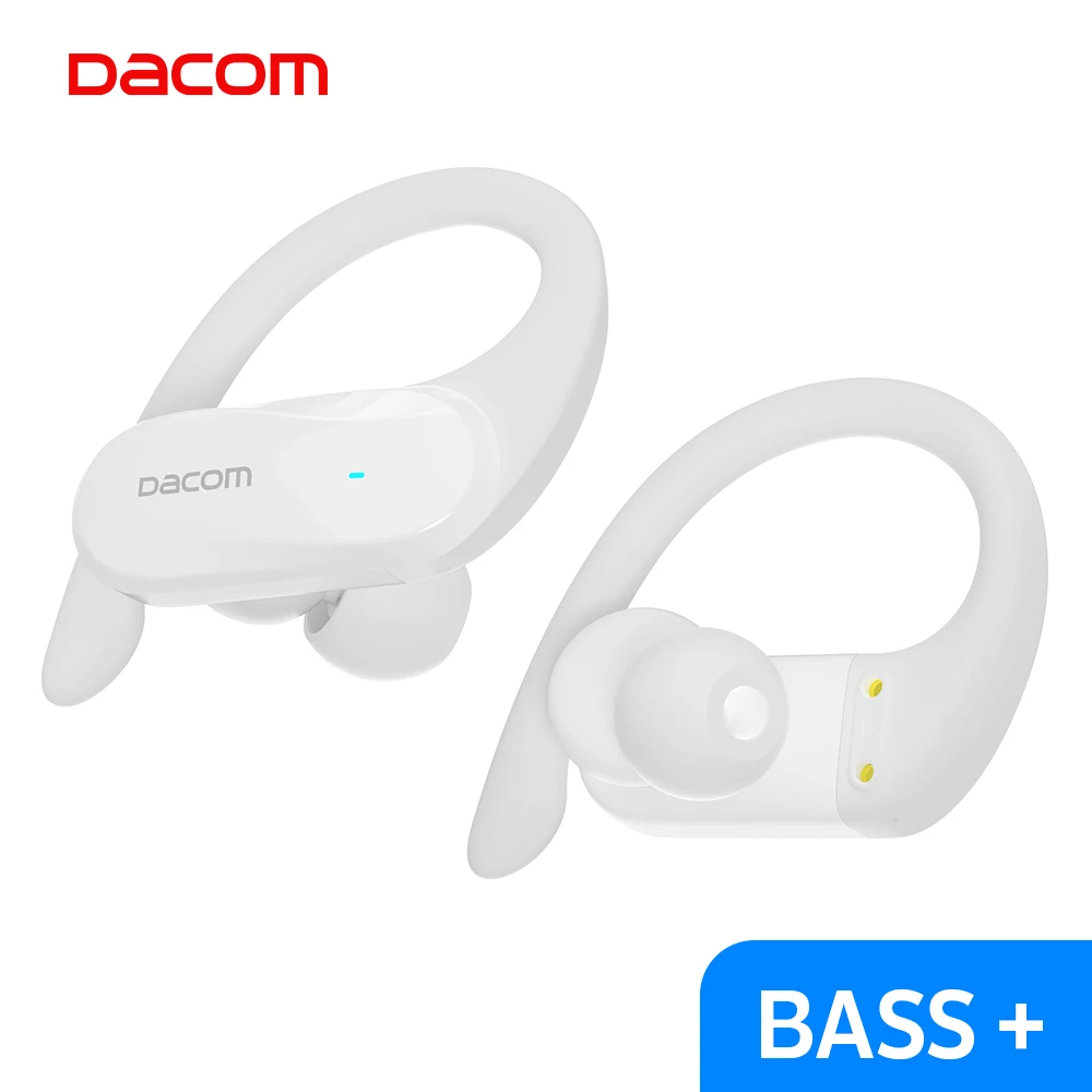 DACOM Athlete TWS Bluetooth наушники Bass True беспроводные стерео спортивные ушные крючки для