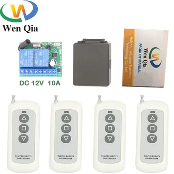 433MHz Wireless Universal Remote Control DC 12V 10Amp 2200W 2CH rf Relay Receiver and Transmitter for Motor \ Door controller
433MHz Wireless Universal Remote Control DC 12V 10Amp 2200W 2CH rf Relay Receiver and Transmitter for Motor \ Door controller
