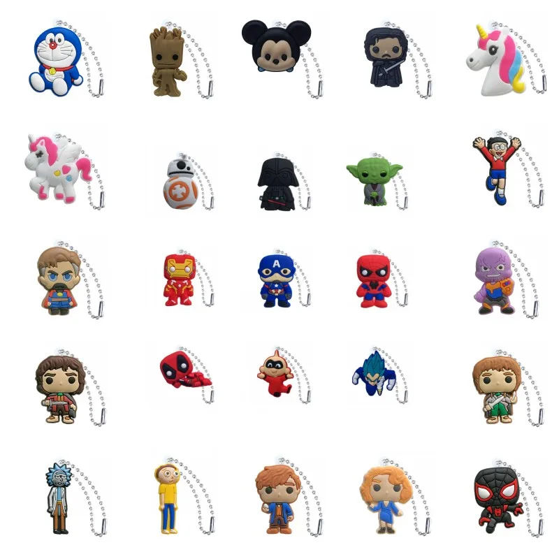 New 5pcs Avenger Deadpool Keychain Anime Doraemon Trinket Key Ring Cartoon Accessories Unicorns Key Chain Key Cover Kids Gift
New 5pcs Avenger Deadpool Keychain Anime Doraemon Trinket Key Ring Cartoon Accessories Unicorns Key Chain Key Cover Kids Gift