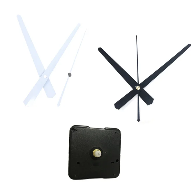 10pcs 3 years warranty 13mm shaft Quartz Wall Clock Movement Mechanism Black/White Hands Repair Tool Parts Kit DIY Set With Hook 
10pcs 3 years warranty 13mm shaft Quartz Wall Clock Movement Mechanism Black/White Hands Repair Tool Parts Kit DIY Set With Hook