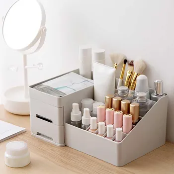 Makeup Organizer for Cosmetic Large Capacity Cosmetic Storage Box Organizer Desktop Jewelry Nail Polish Makeup Drawer Container
Makeup Organizer for Cosmetic Large Capacity Cosmetic Storage Box Organizer Desktop Jewelry Nail Polish Makeup Drawer Container