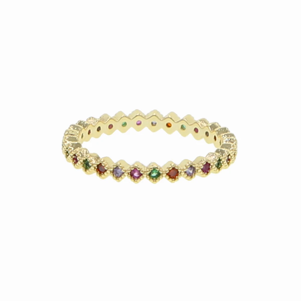 RING brass H 5 6 7 8 (2)