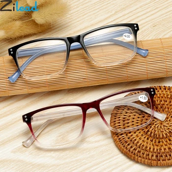 Zilead Gradient Frame Reading Glasses Ultralight Clear Lens Presbyopic Eyeglasses Hyperopia Eyewear +1.0to+4.0 Unisex
Zilead Gradient Frame Reading Glasses Ultralight Clear Lens Presbyopic Eyeglasses Hyperopia Eyewear +1.0to+4.0 Unisex