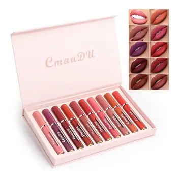 10 Colors Matte Lipgloss For Girls Gifts Waterproof Long Lasting Non Stick Cup Velvet Lip Tint Makeup Lipstick 
10 Colors Matte Lipgloss For Girls Gifts Waterproof Long Lasting Non Stick Cup Velvet Lip Tint Makeup Lipstick