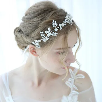 NPASON Bridal Headband Hair Vine Silver Flower Wedding Tiara Hair Accessories For Women Party Prom 
NPASON Bridal Headband Hair Vine Silver Flower Wedding Tiara Hair Accessories For Women Party Prom