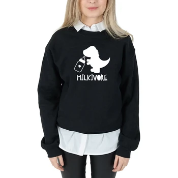 SVG & Me Milkivore Baby Dinosaur women fashion pure cotton sweatshirt funny heart unisex young hipster street style tops- L453
SVG & Me Milkivore Baby Dinosaur women fashion pure cotton sweatshirt funny heart unisex young hipster street style tops- L453