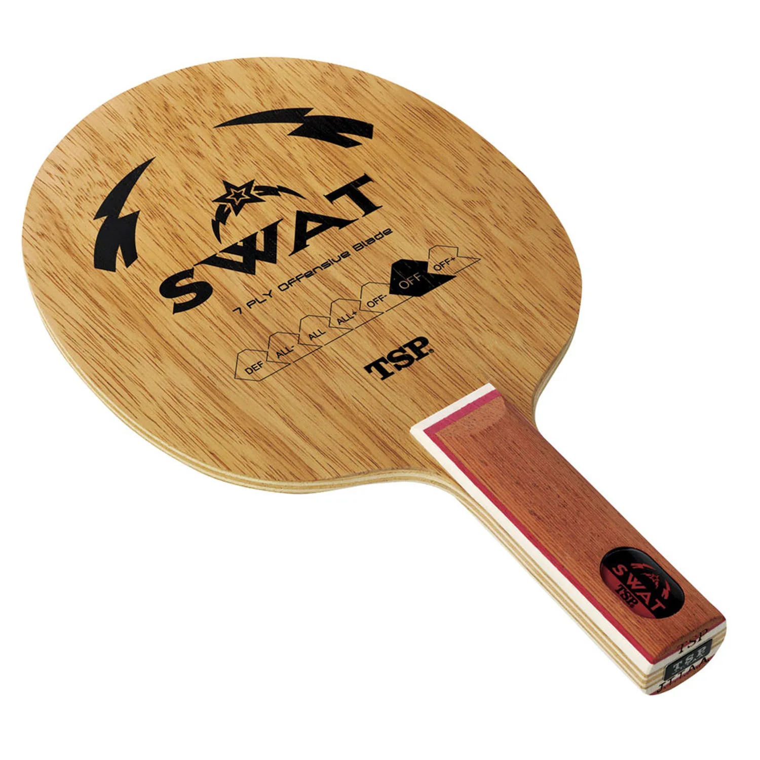 

TSP Original SWAT Table Tennis Blade (7 Ply Wood, Loop / Fast Attack) Racket Ping Pong Bat Paddle