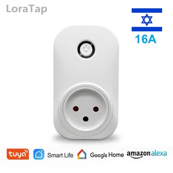 Wifi Socket Israel Type 16A 3500W Plug App Remot Control Lamps or Devices and Timer Voice Control with Google Home Alexa Echo
Wifi Socket Israel Type 16A 3500W Plug App Remot Control Lamps or Devices and Timer Voice Control with Google Home Alexa Echo