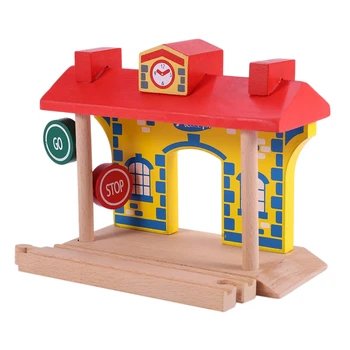 Wooden Station Clock Toys Rail Toys Barrier-Free Accessories Compatible Wooden Tracks Children's Toys
Wooden Station Clock Toys Rail Toys Barrier-Free Accessories Compatible Wooden Tracks Children's Toys