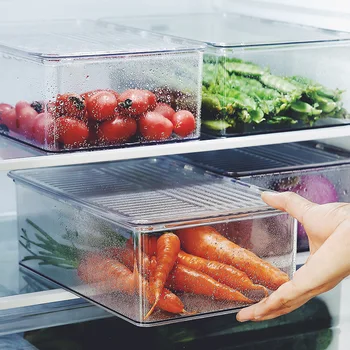 Refrigerator Storage Box Vegetable Fruit Fresh Kitchen Food Storage Box High Capacity Kitchen Crisper Refrigerator Cold Box
Refrigerator Storage Box Vegetable Fruit Fresh Kitchen Food Storage Box High Capacity Kitchen Crisper Refrigerator Cold Box