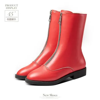 BBZAI New pattern female superstar Ankle boots winter boots Women's Boots model ladies shoes 4CM Flat boots female 3-11 12
BBZAI New pattern female superstar Ankle boots winter boots Women's Boots model ladies shoes 4CM Flat boots female 3-11 12