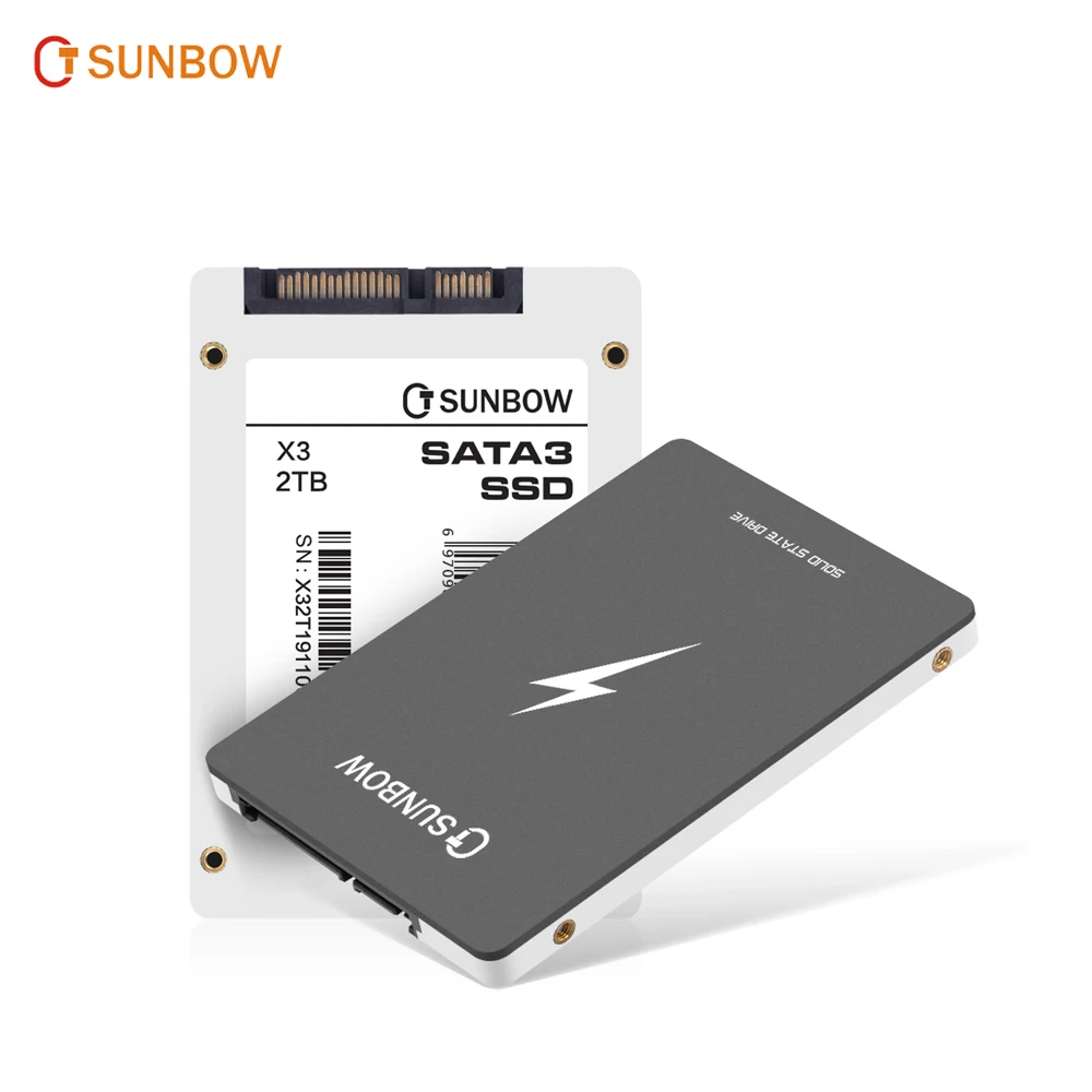 TCSUNBOW SSD 2 5 ''SATA3 120 ГБ 240 480 1 ТБ SATA интерфейс III Внутренний твердотельный