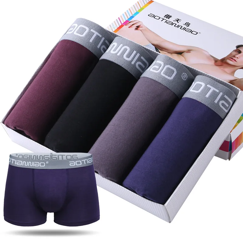4 gift boxes of new men's underwear modal breathable waist boxer shorts thin u convex sexy pants XL
4 gift boxes of new men's underwear modal breathable waist boxer shorts thin u convex sexy pants XL
