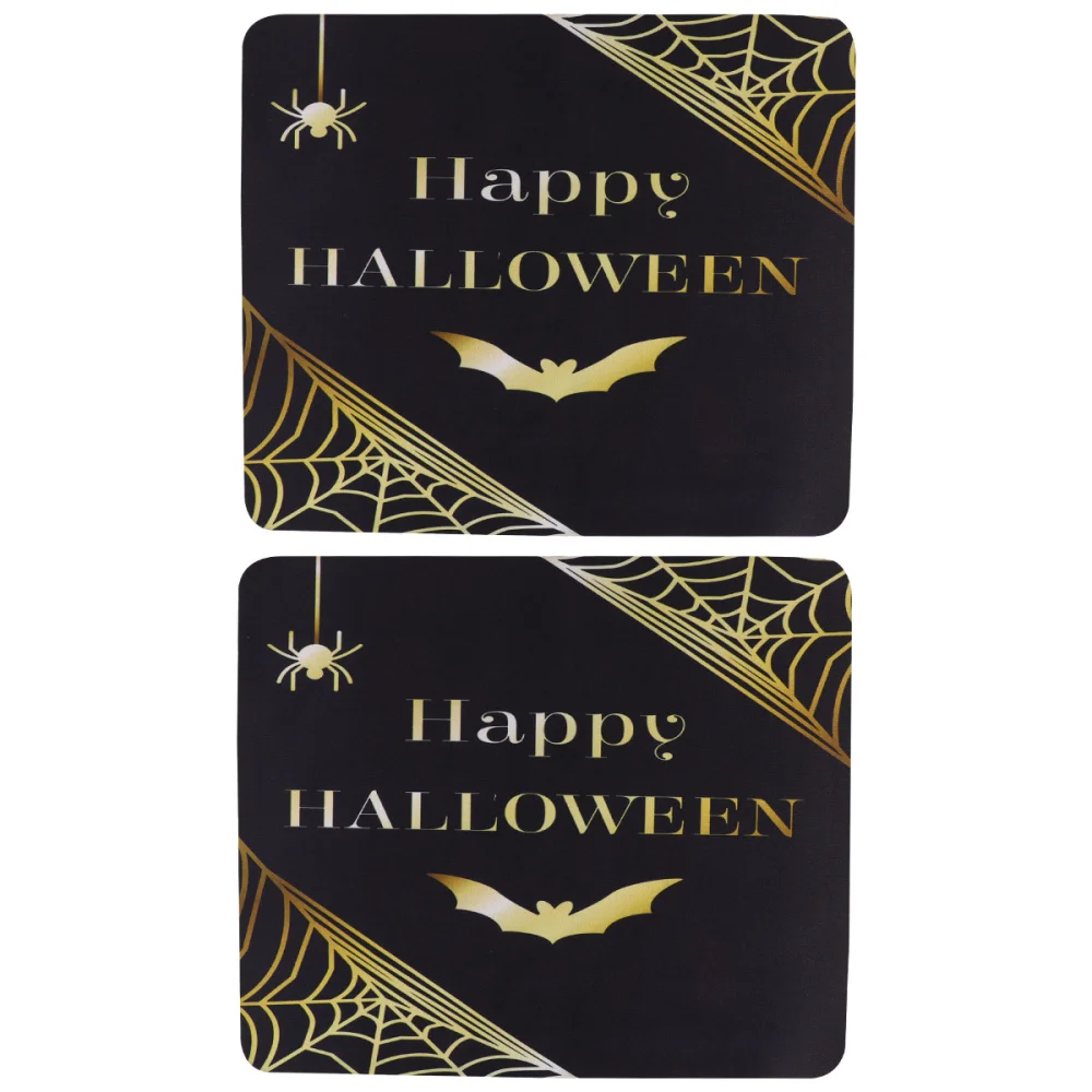 2pcs Spooky Bat Halloween Rubber Mouse Pad Computer Mat Gaming Mouse Mat Anti-slip Pad for Store Home Office
2pcs Spooky Bat Halloween Rubber Mouse Pad Computer Mat Gaming Mouse Mat Anti-slip Pad for Store Home Office