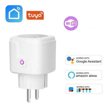 Smart Socket WiFi APP Wireless Control Switches Timer 16A Power Monitor Work with Tuya Outlet Alexa Google Home EU US UK Plug
Smart Socket WiFi APP Wireless Control Switches Timer 16A Power Monitor Work with Tuya Outlet Alexa Google Home EU US UK Plug