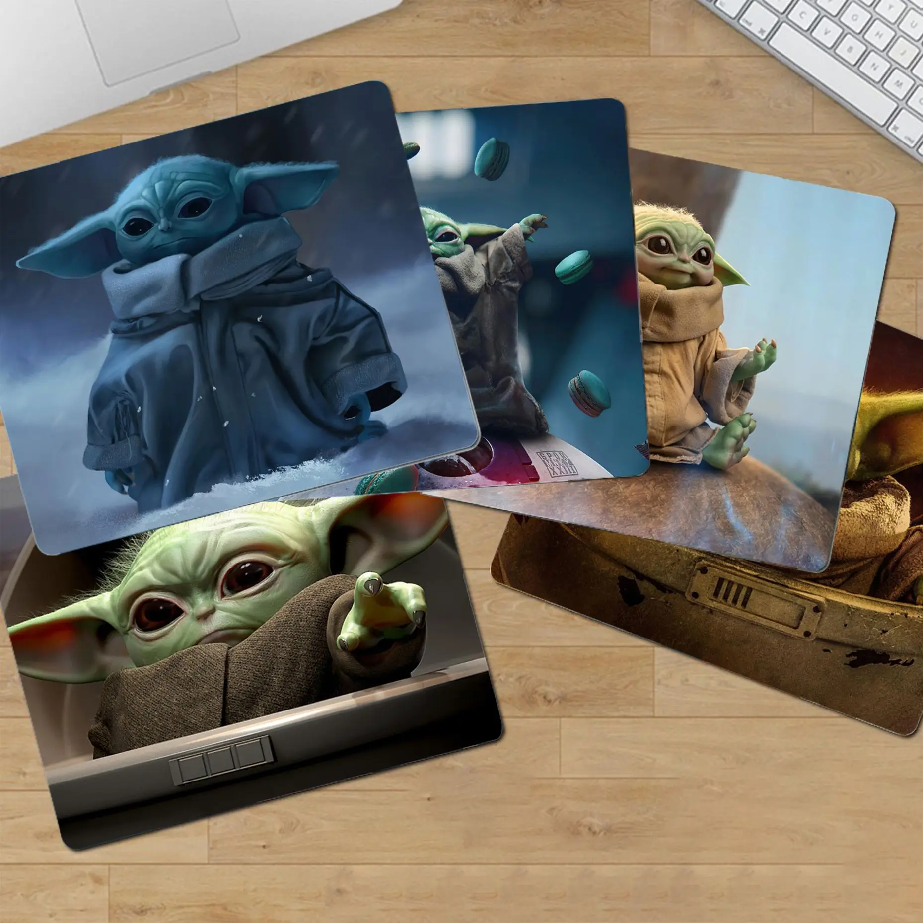 New game Disney Star Wars Master Baby Yoda gamer play mats Mousepad Smooth Writing Pad Desktops Mate gaming mouse pad | Компьютеры и