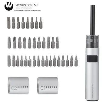 WOWSTICK SD new screwdriver 36-bit LED lithium battery rechargeable magnetic suction one-key design DIY tool set
WOWSTICK SD new screwdriver 36-bit LED lithium battery rechargeable magnetic suction one-key design DIY tool set
