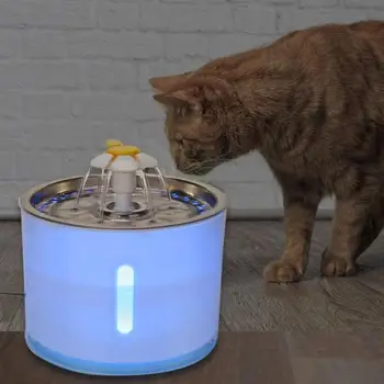 2.4L Automatic Pet Water Fountain with LED Electric USB Cat Dog Mute Drinker Feeder Bowl Intelligent Drinking Machine
2.4L Automatic Pet Water Fountain with LED Electric USB Cat Dog Mute Drinker Feeder Bowl Intelligent Drinking Machine