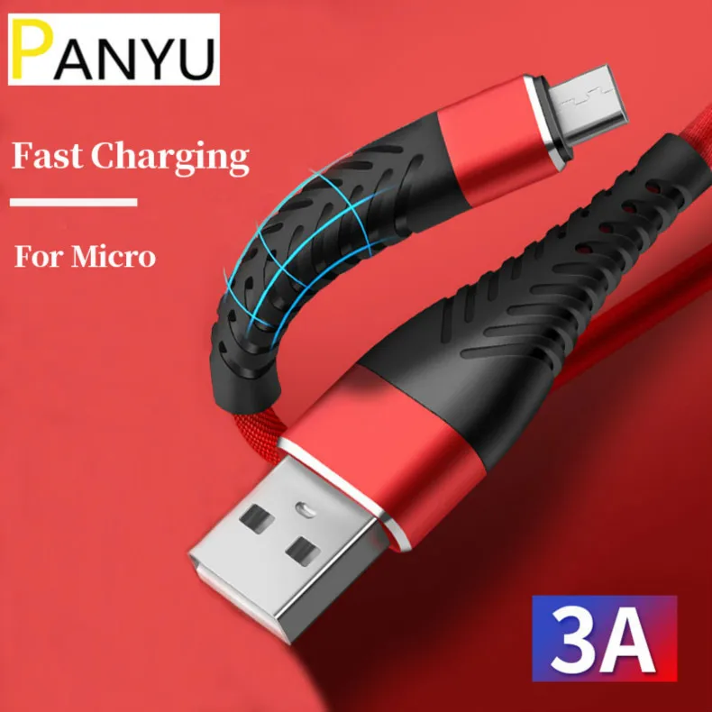 QC3.0 Charging And Transportat Micro USB Cable Fast Charging USB Data Cable For Huawei Samsung Mobile Phone Charger 2M Long Wire
QC3.0 Charging And Transportat Micro USB Cable Fast Charging USB Data Cable For Huawei Samsung Mobile Phone Charger 2M Long Wire