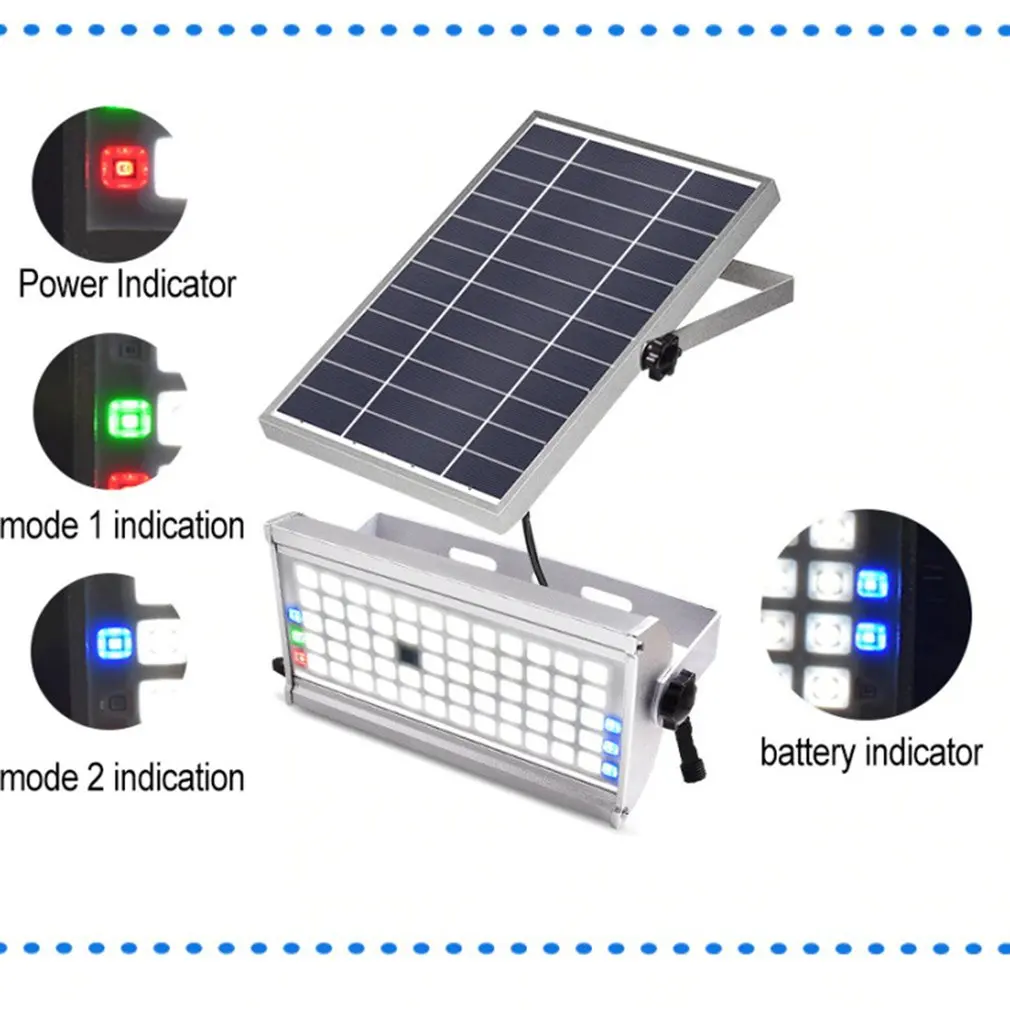 65Led Solar Light 30W Solar Human Induction Flood Light Remote Control Solar Flood Light Large Capacity Lithium Battery
65Led Solar Light 30W Solar Human Induction Flood Light Remote Control Solar Flood Light Large Capacity Lithium Battery