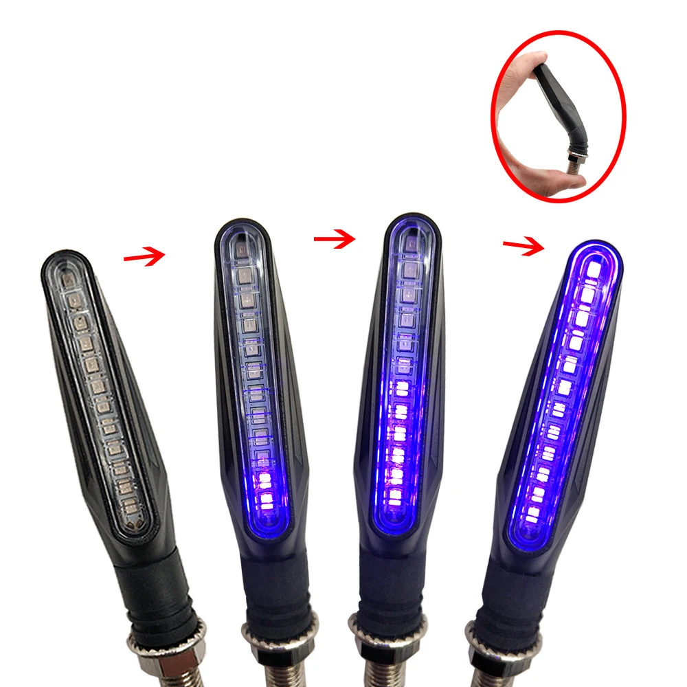 Motorcycle LED signal light Universal Flexible Turn Indicator Light For Yamaha FZ 09 6 FAZER R 8 XJ6 DIVERSION XSR 700 900 MT125
Motorcycle LED signal light Universal Flexible Turn Indicator Light For Yamaha FZ 09 6 FAZER R 8 XJ6 DIVERSION XSR 700 900 MT125