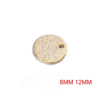 20PCS 8MM 12MM 24K Gold Color Brass Frosted Round Disk Charms High Quality Diy Jewelry Findings Accessories
20PCS 8MM 12MM 24K Gold Color Brass Frosted Round Disk Charms High Quality Diy Jewelry Findings Accessories