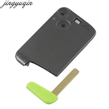 Jingyuqin Remote 2 Buttons protective Case key shell Cover For Renault Laguna Espace Smart Card With Blade
Jingyuqin Remote 2 Buttons protective Case key shell Cover For Renault Laguna Espace Smart Card With Blade