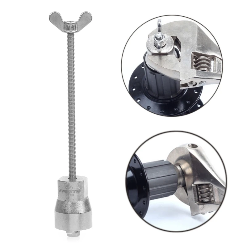 Bicycle Flywheel Hub Disassembly Tool With Steel Sleeve For Bike Repair Tool Silver Hotselling Dropshipping
Bicycle Flywheel Hub Disassembly Tool With Steel Sleeve For Bike Repair Tool Silver Hotselling Dropshipping