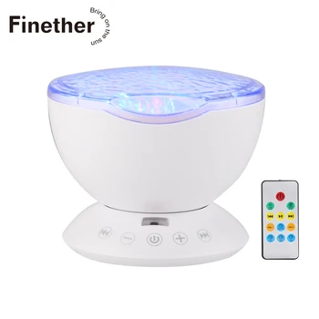 Remote Control Ocean Wave Night Light Projector 12 LEDs 7 Colors with Built-in Mini Music Player for Living Room Kid Bedroom
Remote Control Ocean Wave Night Light Projector 12 LEDs 7 Colors with Built-in Mini Music Player for Living Room Kid Bedroom