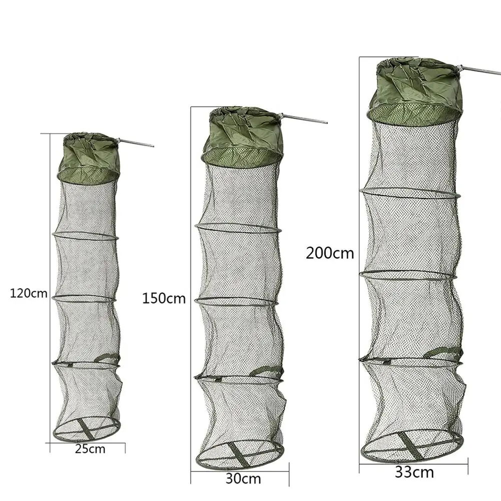 5 Layers Collapsible Long Fishing Net Cage Shrimp Minnow Fishing Bait Trap Dip Net Cages Fishing Accessories
5 Layers Collapsible Long Fishing Net Cage Shrimp Minnow Fishing Bait Trap Dip Net Cages Fishing Accessories