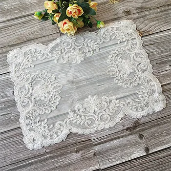 European Classical Beige Lace Embroidered Rectangular Fruit Dessert Coffee Table Coaster Tea Mat Jewelry Box Antique Cover Towel
European Classical Beige Lace Embroidered Rectangular Fruit Dessert Coffee Table Coaster Tea Mat Jewelry Box Antique Cover Towel