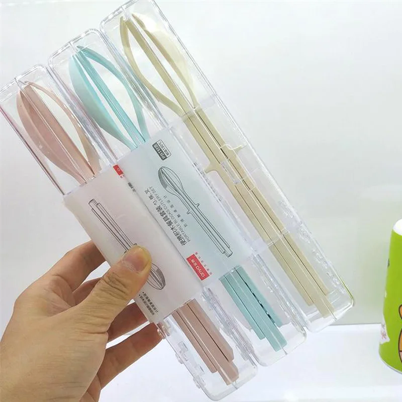 3 piece cutlery set chopsticks, fork and spoon Space saving portable building block design Kitchen gadget
3 piece cutlery set chopsticks, fork and spoon Space saving portable building block design Kitchen gadget