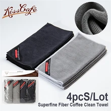 Balcão de Bar de Fibra De Chá Máquina de Café Máquina de Café Super Absorvente Pano de Limpeza Toalha Limpa Pano(China)