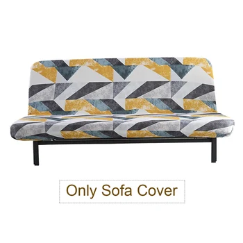 Bed Slipcover Geometric Pattern Armless Sofa Cover Machine Washable Non Slip Home Decor Polyester Stretch Easy Clean Living Room 
Bed Slipcover Geometric Pattern Armless Sofa Cover Machine Washable Non Slip Home Decor Polyester Stretch Easy Clean Living Room