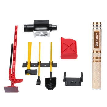 1Set Luggage Rack Winch Shovel Fuel Tank Ax Decoration for Rc Model Cars Spare Parts & 1x Hole Opener Expanding Puncher Shell Re
1Set Luggage Rack Winch Shovel Fuel Tank Ax Decoration for Rc Model Cars Spare Parts & 1x Hole Opener Expanding Puncher Shell Re