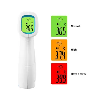 XF-01 Non-contact Infrared Thermometer Gun Handheld Infrared Thermometer High Precision Measures Body Temperature
XF-01 Non-contact Infrared Thermometer Gun Handheld Infrared Thermometer High Precision Measures Body Temperature