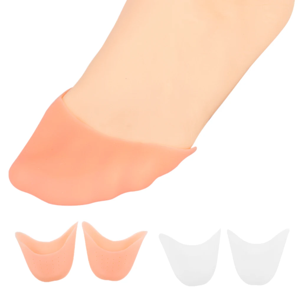 1 Pair Pointe Ballet Dance Tiptoe Toe Cap Cover Pads Protector Pain Relief 1 Pair Pointe Ballet Dance Tiptoe Toe Cap Cover Pads Protector Pain Relief