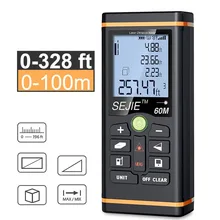 40 60 100m Laser Distance Measure Internal Bubble Levels Handheld Laser Rangefinder Unit conversion Ft M/In/Ft Laser Measure
40 60 100m Laser Distance Measure Internal Bubble Levels Handheld Laser Rangefinder Unit conversion Ft M/In/Ft Laser Measure