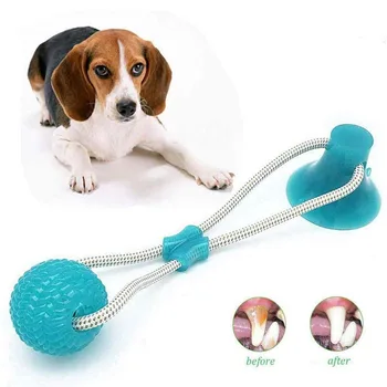 Dog Harness Pets Accessories Multifunction Fun Pet Rubber Toy For Dogs Cleaning Chewing Teeth Suction Cup Push Rope Ball Toys
Dog Harness Pets Accessories Multifunction Fun Pet Rubber Toy For Dogs Cleaning Chewing Teeth Suction Cup Push Rope Ball Toys