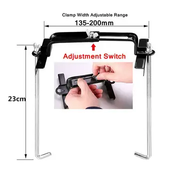 28x20cm Battery Tray Screw 23cm ABS Plastic Black Car Battery Holder Adjustable Bracket
28x20cm Battery Tray Screw 23cm ABS Plastic Black Car Battery Holder Adjustable Bracket