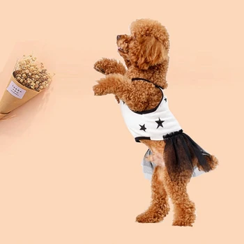 Pet Dog Summer Star Pattern Red or Black Edge Tutu Dress Pet Clothes Princess Dress Clothing Accessories for Puppy Decoration
Pet Dog Summer Star Pattern Red or Black Edge Tutu Dress Pet Clothes Princess Dress Clothing Accessories for Puppy Decoration
