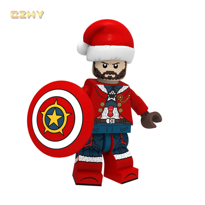 Christmas Blocks Captain America Legoeinglys Harley Quinn Deadpool Wolverine MINIFIGURED Building Toys for Children
Christmas Blocks Captain America Legoeinglys Harley Quinn Deadpool Wolverine MINIFIGURED Building Toys for Children