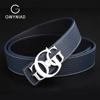 GWYNIAD Designer Brand Genuine Leather Men's Belt Luxury Nice Packing Business Casual Formal Belt For Man High-quality Belt 
GWYNIAD Designer Brand Genuine Leather Men's Belt Luxury Nice Packing Business Casual Formal Belt For Man High-quality Belt