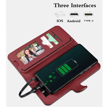 Smart Wallet Wireless Charging Men Women Wallet Adapt For Ipone And Android Capacity 6000 mAh Long Wallet Dropshipping
Smart Wallet Wireless Charging Men Women Wallet Adapt For Ipone And Android Capacity 6000 mAh Long Wallet Dropshipping