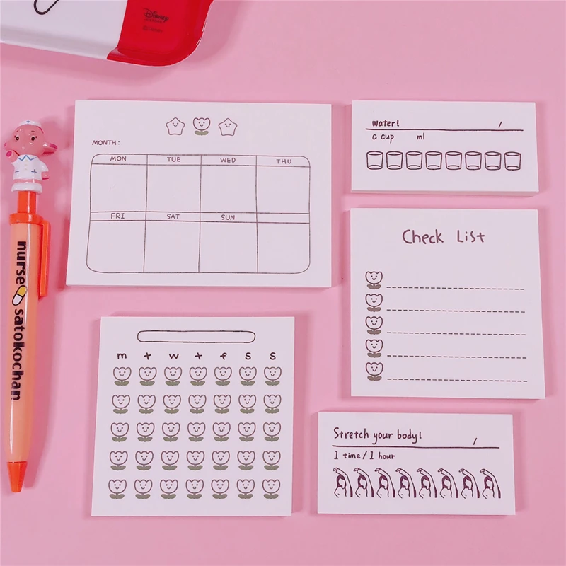 50 Sheets Creative Plan Sticky Notes Student Weekly Planner Stickers Memo Pad To Do List Diary Simple style School Stationery
50 Sheets Creative Plan Sticky Notes Student Weekly Planner Stickers Memo Pad To Do List Diary Simple style School Stationery
